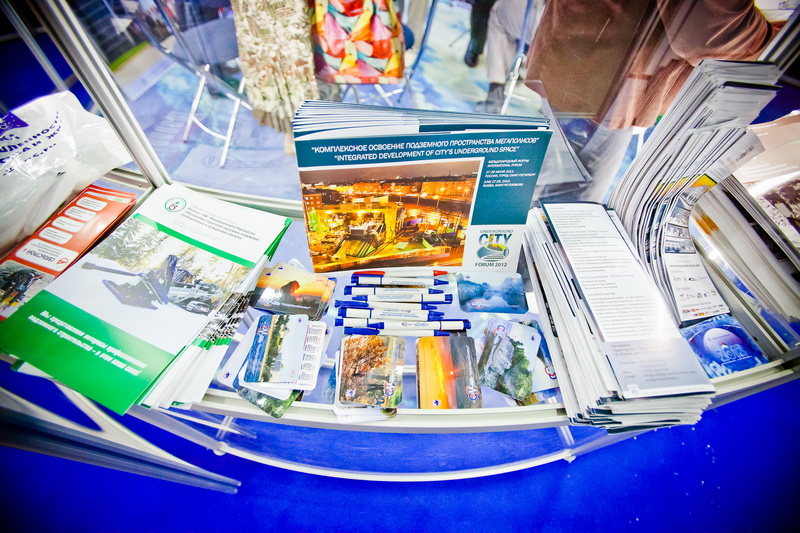 Рекламно-представительская продукция на стенде МАС ГНБ