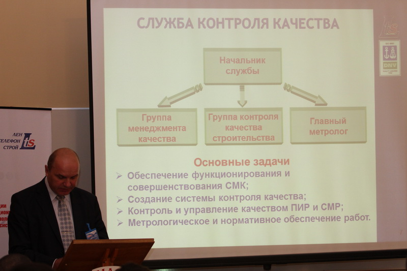 Доклад Лищины В.А. ОАО «Лентелефонстрой»