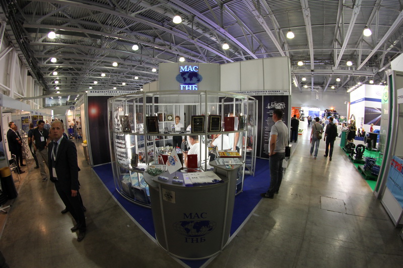 Стенд МАС ГНБ на NO-DIG Москва 2014