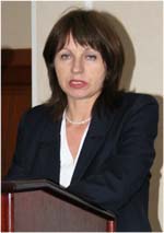 Т.И. Забродина, начальник отдела государственной экологической экспертизы управления по технологическому экологическому надзору 